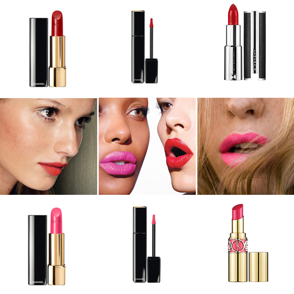 15colgadasdeunapercha_must-have_labios rojos + rosa fresa + rosa pop