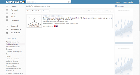 15colgadasdeunapercha_linkcat