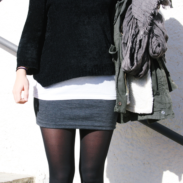 15colgadasdeunapercha_grey_tube_skirt_falda_tubo_gris_ms5