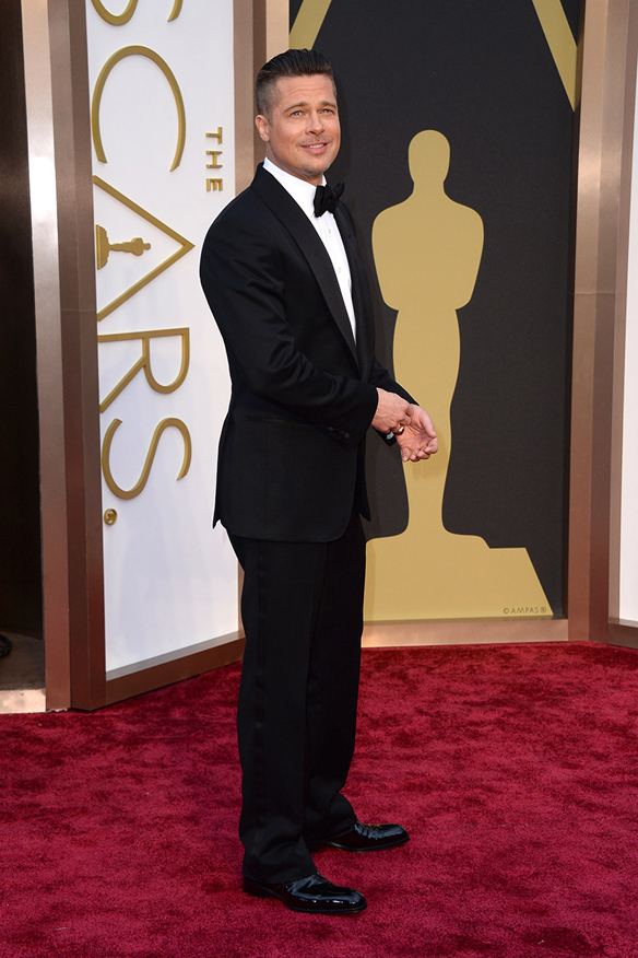 15colgadasdeunapercha_Oscar_2014_Brad_Pitt