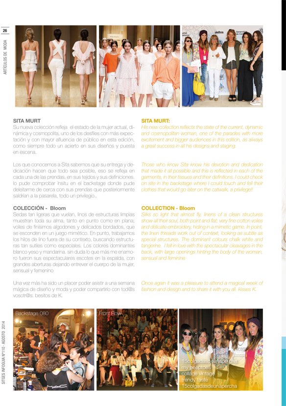 15colgadasdeunapercha_press_prensa_medios_media_features_revista_magazine_info_guia_sitges_nº_110_pag_3_agosto_2014_01.08.14