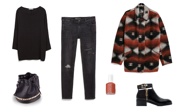 15colgadasdeunapercha_finde_looks_total_black_saturday_sabado_vs_abrigo_folk_coat_sunday_domingo_2