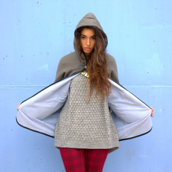 15colgadasdeunapercha_fall_otoño_winter_invierno_2014_mezcla_mixes_grey_gris_check_cuadros_capucha_hood_blanca_arias_2