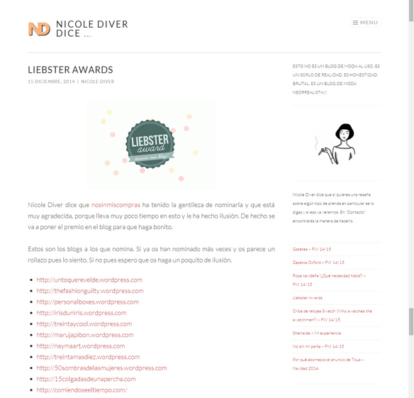 15colgadasdeunapercha_press_features_media_medios_prensa_blog_nicolediverdice_15.12.14