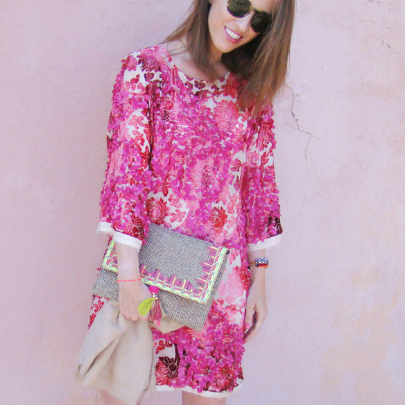 15colgadasdeunapercha-san-juan-verbena-luxury-caftan-lujo-rosa-pink-flores-floral-marta-r-2