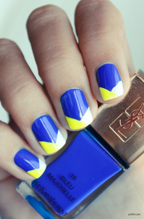 15colgadasdeunapercha-maquillaje-make-up-verano-summer-2015-manicura-color-block-manicure-nails-uñas-4