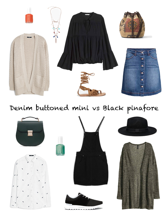 15-colgadas-de-una-percha-finde-looks-weekend-outfits-denim-buttoned-mini-skirt-mini-falda-abotonada-tejana-sabado-saturday-black-pinafore-pichi-negro-domingo-sunday